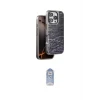 ieg™ iPhone 16 Pro Max Kılıf Atlas Minimal Özel Seri - Siyah Joko Magic 5D Cam