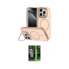 ieg™ iPhone 16 Pro Max Kılıf Çekirdek Klasik - Şeffaf 360 Full Body Arka Koruyucu