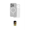 ieg™ iPhone 16 Pro Max Kılıf Çekirdek Klasik - Siyah Buffer Cam Ekran Koruyucu