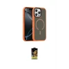 ieg™ iPhone 16 Pro Max Kılıf Doruk Form Serisi - Siyah Buffer Cam Ekran Koruyucu