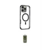 ieg™ iPhone 16 Pro Max Kılıf Eksen Klasik Koleksiyonu - Siyah Joko Magic 5D Hayalet Cam