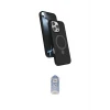 ieg™ iPhone 16 Pro Max Kılıf İz Işık Koleksiyonu - Siyah Joko Magic 5D Cam