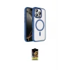 ieg™ iPhone 16 Pro Max Kılıf Kıvılcım Prime - Siyah Buffer Cam Ekran Koruyucu