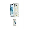 ieg™ iPhone 16 Pro Max Kılıf Kozmos Doku - Şeffaf Pasifik Cam Ekran Koruyucu