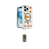 ieg™ iPhone 16 Pro Max Kılıf Kozmos Doku - Siyah Joko Magic 5D Hayalet Cam