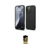 ieg™ iPhone 16 Pro Max Kılıf Kozmos Yansıma Özel Seri - Siyah Buffer Cam Ekran Koruyucu
