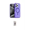 ieg™ iPhone 16 Pro Max Kılıf Nova Asil Prime - Siyah Bilvis 3D Cam Ekran Koruyucu