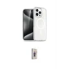 ieg™ iPhone 16 Pro Max Kılıf Nova Asil Prime - Siyah Bilvis 3D Cam Ekran Koruyucu