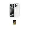 ieg™ iPhone 16 Pro Max Kılıf Nova Asil Prime - Siyah Buffer Cam Ekran Koruyucu