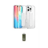 ieg™ iPhone 16 Pro Max Kılıf Nova Işık Koleksiyonu - Siyah Joko Magic 5D Hayalet Cam