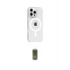 ieg™ iPhone 16 Pro Max Kılıf Pusula Form Özel Seri - Siyah Joko Magic 5D Hayalet Cam