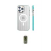 ieg™ iPhone 16 Pro Max Kılıf Pusula Minimal Koleksiyonu - Siyah Joko Magic 5D Hayalet Cam