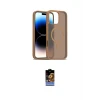 ieg™ iPhone 16 Pro Max Kılıf Siluet Minimal Prime - Siyah Buffer Hayalet Cam Ekran Koruyucu