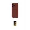 ieg™ iPhone 16 Pro Max Kılıf Vadi Çizgi Prime - Siyah Buffer Cam Ekran Koruyucu