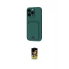 ieg™ iPhone 16 Pro Max Kılıf Vadi Çizgi Prime - Siyah Buffer Cam Ekran Koruyucu
