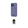 ieg™ iPhone 16 Pro Max Kılıf Vadi Çizgi Prime - Siyah Buffer Hayalet Cam Ekran Koruyucu