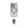 ieg™ iPhone 16 Pro Max Kılıf Yadigar Klasik Özel Seri - Siyah Buffer Cam Ekran Koruyucu