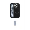 ieg™ iPhone 16 Pro Max Kılıf Yankı Form Serisi - Siyah Joko Magic 5D Cam