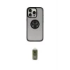 ieg™ iPhone 16 Pro Max Kılıf Yörünge Çizgi - Siyah Joko Magic 5D Hayalet Cam