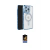 ieg™ iPhone 16 Pro Max Kılıf Zirve Doku Prime - Siyah Buffer Hayalet Cam Ekran Koruyucu