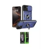 ieg™ iPhone 16E Kılıf Ahenk Klasik - Şeffaf 360 Full Body Arka Koruyucu
