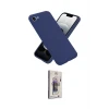 ieg™ iPhone 16E Kılıf Ahenk Serisi - Siyah Bilvis 3D Cam Ekran Koruyucu