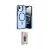 ieg™ iPhone 16E Kılıf Akış Form - Siyah Bilvis 3D Cam Ekran Koruyucu