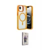 ieg™ iPhone 16E Kılıf Akış Form - Siyah Bilvis 3D Cam Ekran Koruyucu