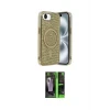 ieg™ iPhone 16E Kılıf Eksen Çizgi - Şeffaf 360 Full Body Arka Koruyucu