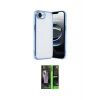 ieg™ iPhone 16E Kılıf Vadi Minimal - Şeffaf 360 Full Body Arka Koruyucu