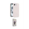 ieg™ iPhone 16E Kılıf Yankı Form Serisi - Siyah Bilvis 3D Cam Ekran Koruyucu