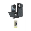ieg™ iPhone 17 Kılıf İz Modern Prime - Siyah Joko Magic 5D Hayalet Cam