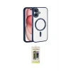 ieg™ iPhone 17 Kılıf Nova Işık Özel Seri - Siyah Joko Magic 5D Hayalet Cam