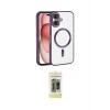 ieg™ iPhone 17 Kılıf Nova Işık Özel Seri - Siyah Joko Magic 5D Hayalet Cam