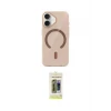 ieg™ iPhone 17 Kılıf Pusula Form Özel Seri - Siyah Joko Magic 5D Hayalet Cam