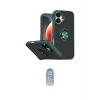 ieg™ iPhone 17 Kılıf Yörünge Çizgi - Siyah Joko Magic 5D Cam