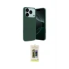 ieg™ iPhone 17 Pro Kılıf Ahenk Serisi - Siyah Joko Magic 5D Hayalet Cam