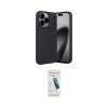 ieg™ iPhone 17 Pro Kılıf Eksen Form Prime - Şeffaf Pasifik Cam Ekran Koruyucu