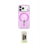 ieg™ iPhone 17 Pro Kılıf Pusula Form Özel Seri - Siyah Joko Magic 5D Hayalet Cam