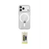ieg™ iPhone 17 Pro Kılıf Pusula Form Özel Seri - Siyah Joko Magic 5D Hayalet Cam