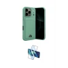 ieg™ iPhone 17 Pro Kılıf Vadi Çizgi Prime - Siyah 3D Antistatik Cam Ekran Koruyucu