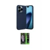 ieg™ iPhone 17 Pro Max Kılıf Eksen Form Prime - Şeffaf 360 Full Body Arka Koruyucu