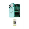 ieg™ iPhone 17 Pro Max Kılıf Kıvılcım Form Prime - Siyah Joko Magic 5D Hayalet Cam