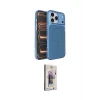 ieg™ iPhone 17 Pro Max Kılıf Kutup Doku Serisi - Siyah Bilvis 3D Cam Ekran Koruyucu