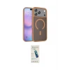 ieg™ iPhone 17 Pro Max Kılıf Siluet Minimal Prime - Şeffaf Pasifik Cam Ekran Koruyucu