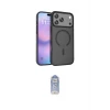 ieg™ iPhone 17 Pro Max Kılıf Siluet Minimal Prime - Siyah Joko Magic 5D Cam