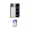 ieg™ iPhone 17 Pro Max Kılıf Vadi Minimal - Siyah Bilvis 5in1 3D Magic Cam Ekran Koruyucu