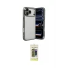 ieg™ iPhone 17 Pro Max Kılıf Vadi Minimal - Siyah Joko Magic 5D Hayalet Cam