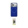 ieg™ iPhone 17 Pro Max Kılıf Yankı Minimal Serisi - Siyah Joko Magic 5D Hayalet Cam