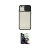ieg™ iPhone 6 Plus Kılıf Vadi Çizgi - Şeffaf Temperli Cam Ekran Koruyucu